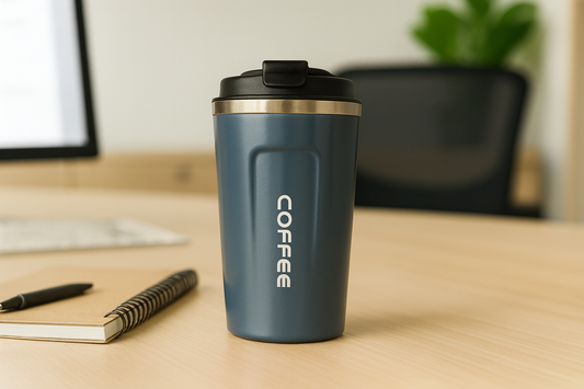 Sleek Coffee Temperature Tumbler