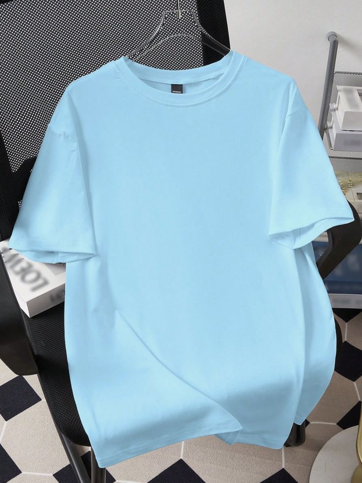 Blue Oversized T shirt